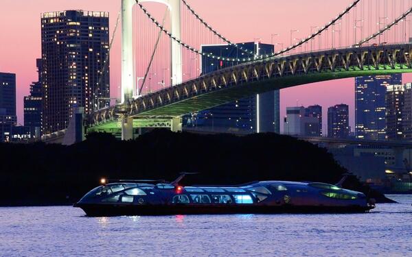 東京・竹芝発着の水上バスでクルーズを楽しもう！見どころをご紹介